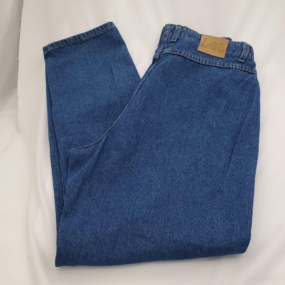 NWT VINTAGE old stock Lee classic Mom Jeans w/elastic waist band  - 18
